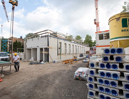 Mercuur Bouw pakt stevig door bij bouw sporthal Haarlem