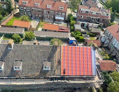 Mercuur Bouw verduurzaamt 18 woningen Begoniastraat Duivendrecht