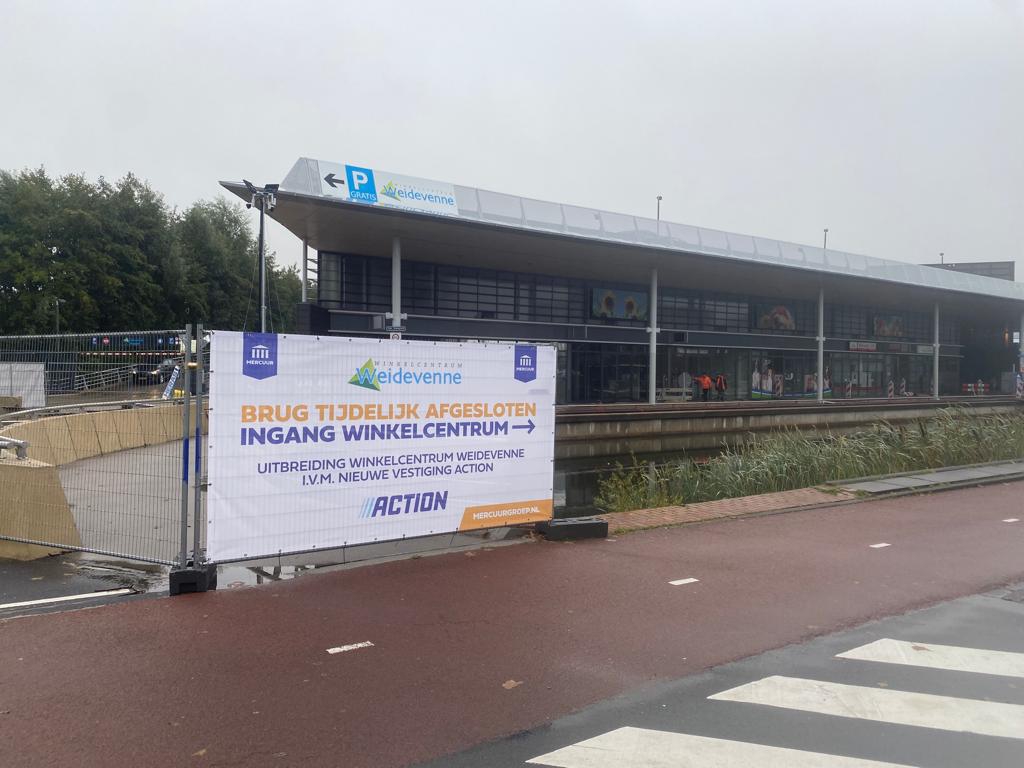 Mercuur wint aanbesteding verbouwing en uitbreiding winkelcentrum Weidevenne!